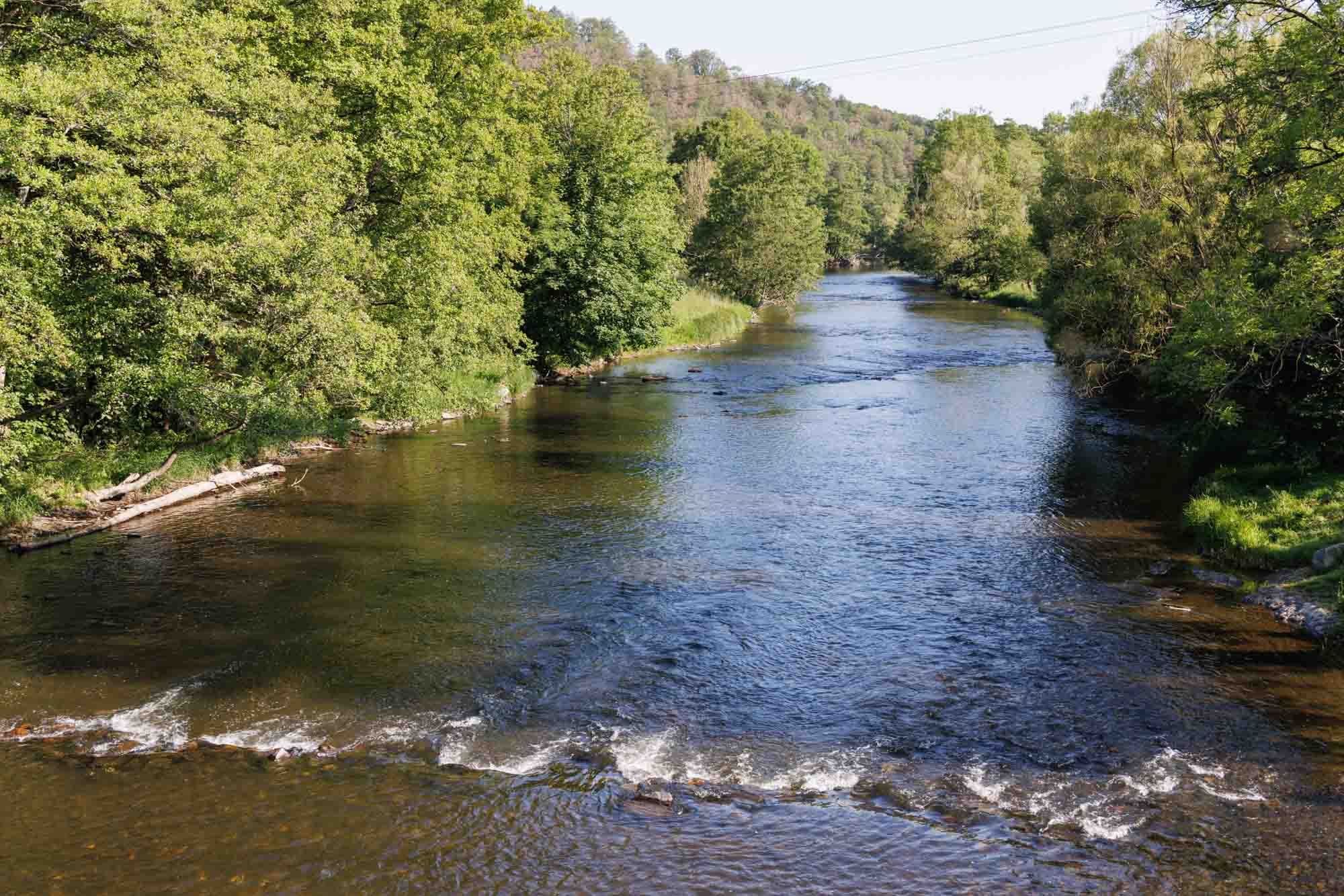 L'Ourthe à Marcourt