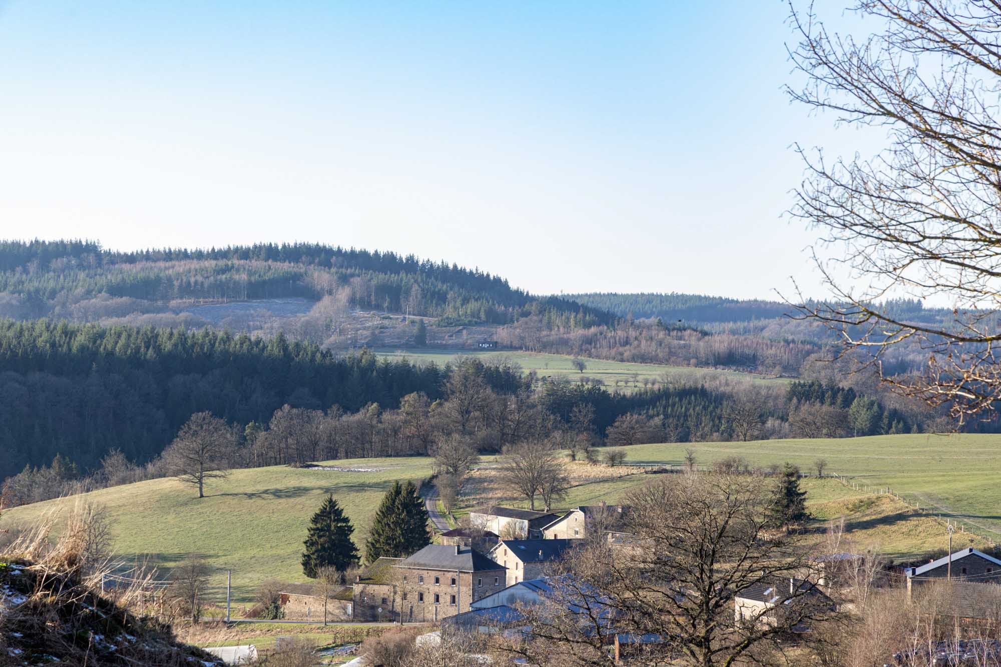 Vue depuis le village des Villettes