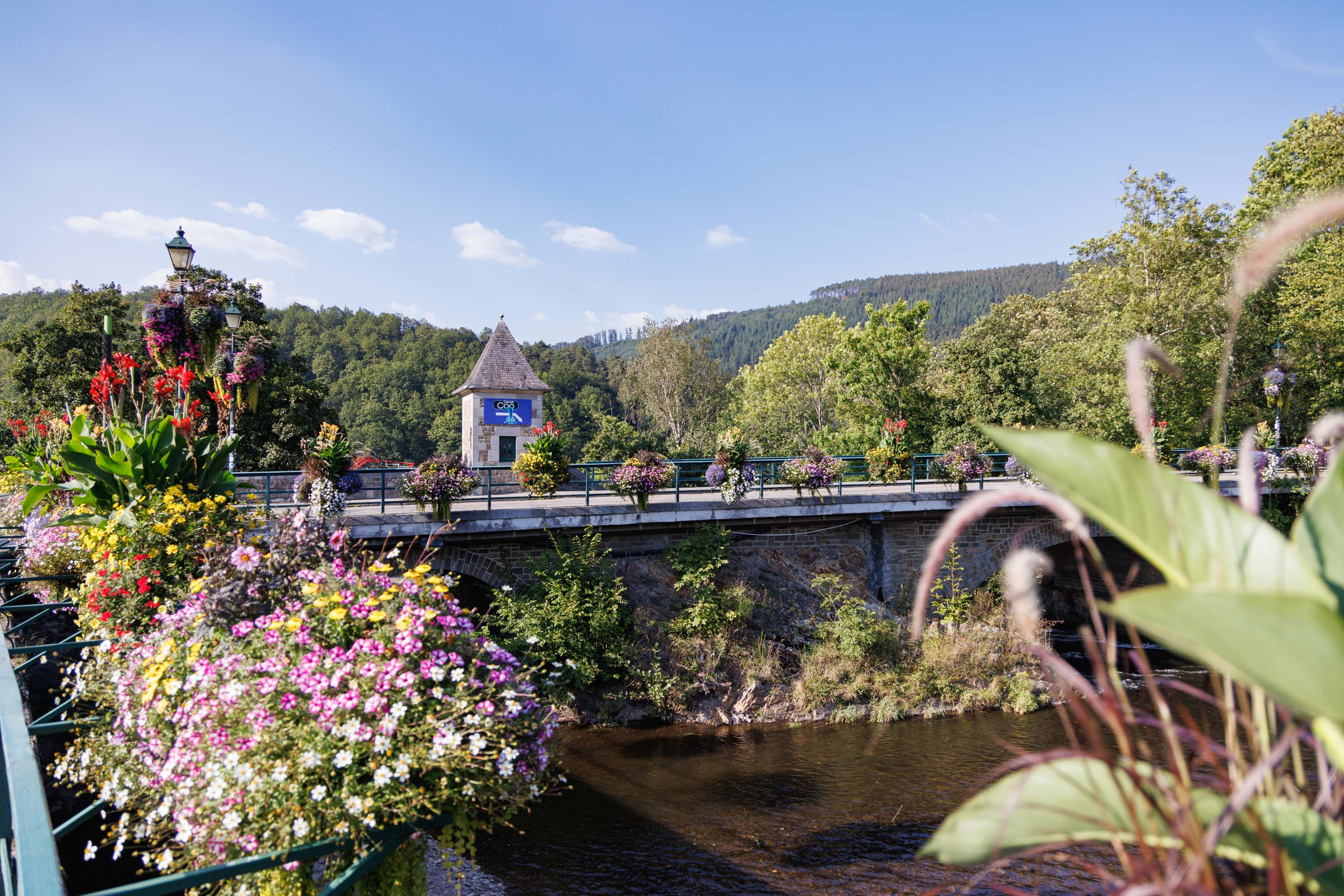 Pont sur l'Amblève à Coo